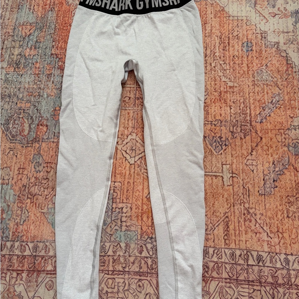 Gymshark Light Gray High-Waist Seamless Leggings